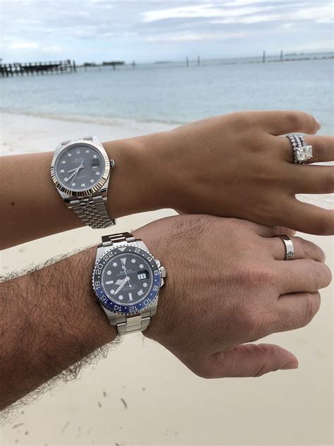 rolex couple watch set|rolex his and hers price.